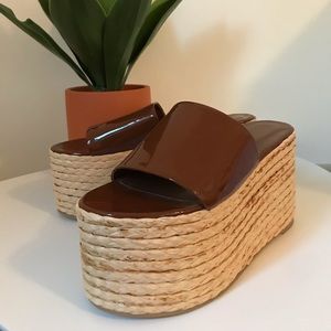 SIMON MILLER Blackout Espadrille in Root Beer